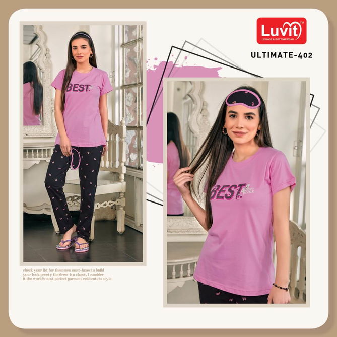 Luvit Ultimate 4 Night WearPure Sinker Night Suits Collection